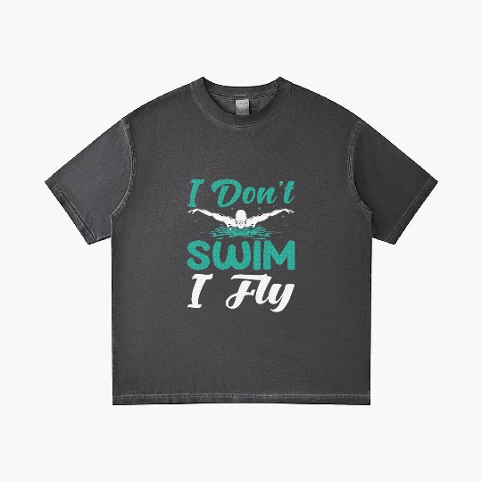 I Don't Swim I Fly Gradient T Shirts