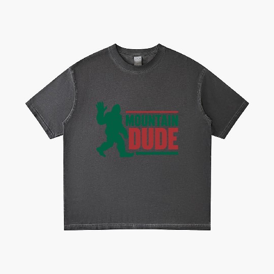 Mountain Dude Gradient T Shirts