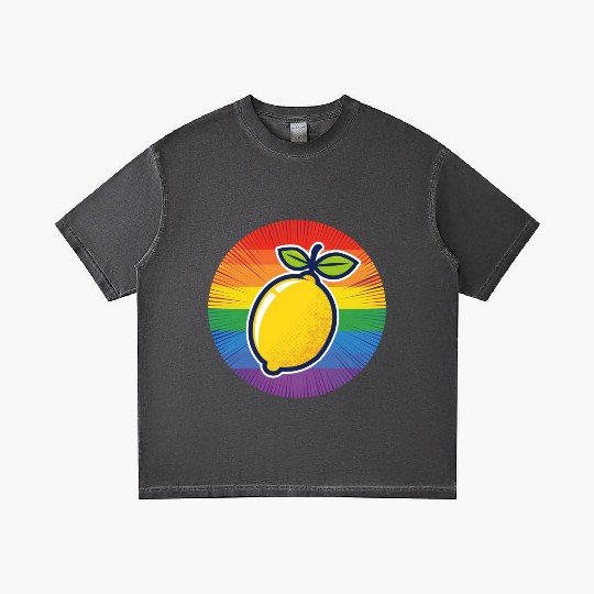 LGBTQ Lemon Gradient T Shirts