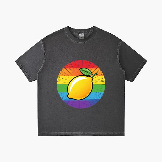 LGBTQ Lemon Gradient T Shirts