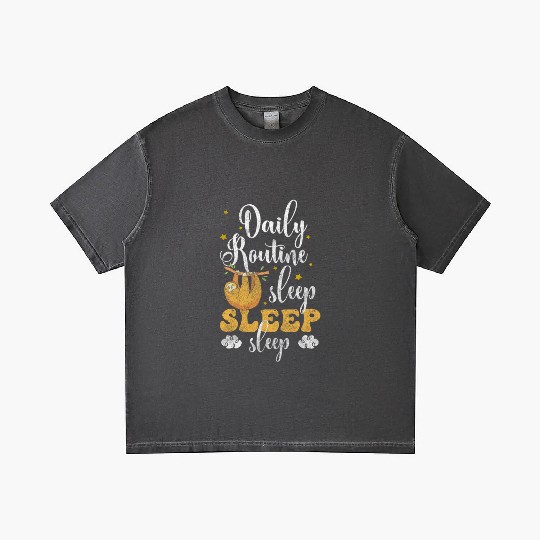 Sleepyhead Dream Grumpy In The Morning Sloth Gradient T Shirts