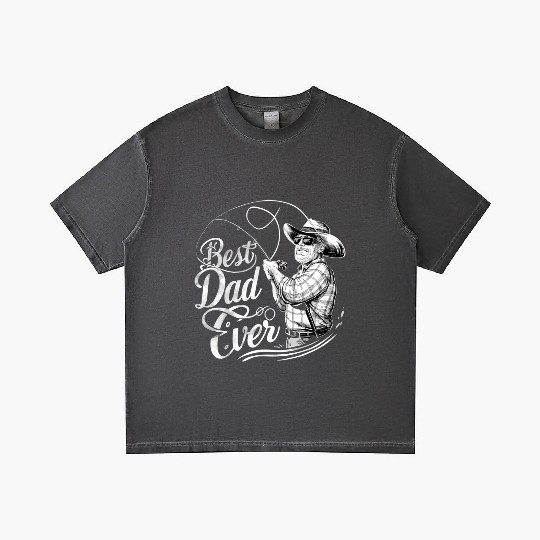 Fishing Dad Best Dad Ever Te Gradient T Shirts