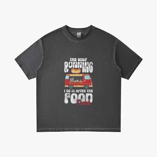 Food Truck Street Food Festival Chef Gradient T Shirts