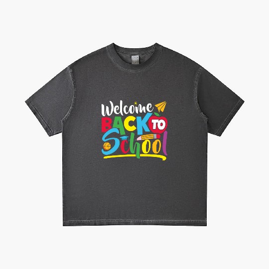 Welcome Back to School funny teacher gift Gradient T Shirts