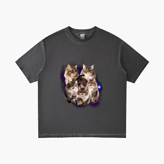 Persian Cat Pet Animals Lover Design Gradient T Shirts