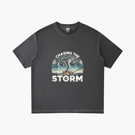 Tornado Chasing Adventures: Embrace Nature's Fury Gradient T Shirts