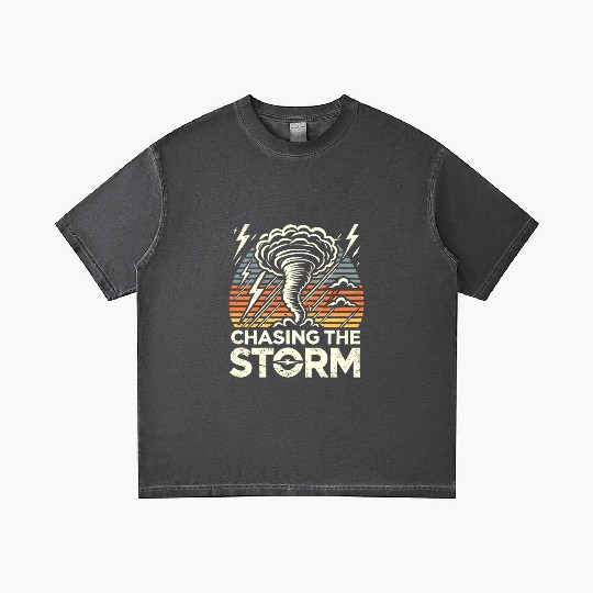 Tornado Chasing Adventures: Embrace Nature's Fury Gradient T Shirts