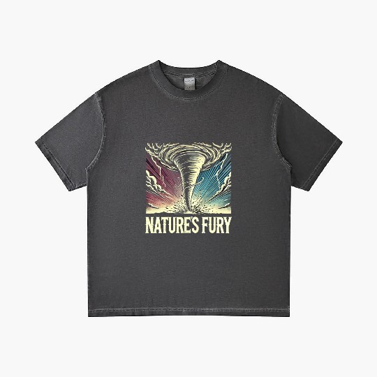 Tornado Chasing Adventures: Embrace Nature's Fury Gradient T Shirts