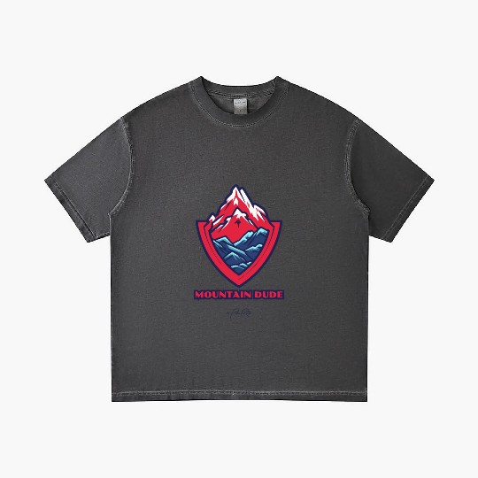 mountain dude Gradient T Shirts