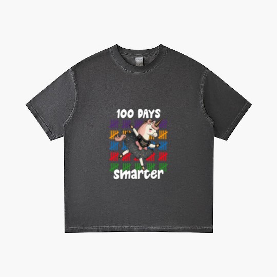 100 Days Of School Ballet Unicorn 100 Days Gradient T Shirts