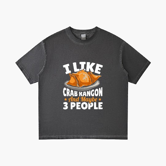 I Like Crab Rangoon And Maybe 3 People Gradient T Shirts