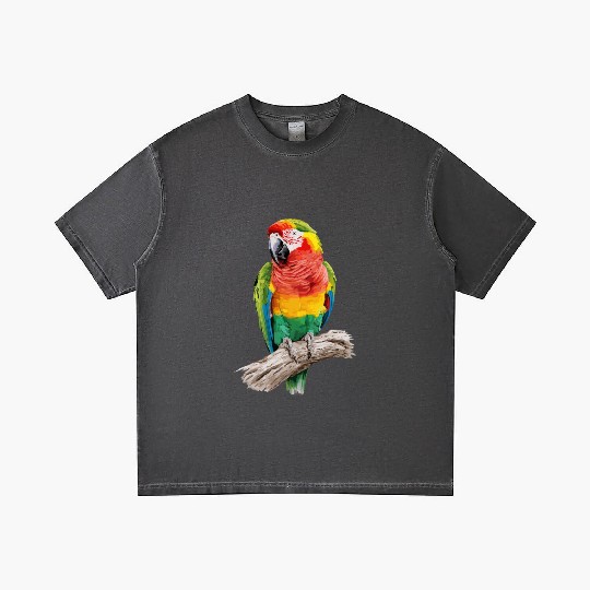 Macaw Parrot for a Bird Lover Animal Lover Gradient T Shirts