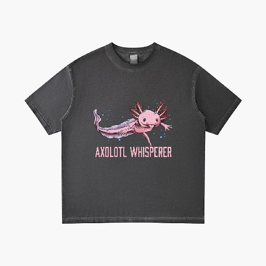 Axolotl Whisperer Salamander Animal Lover Amphibia Gradient T Shirts