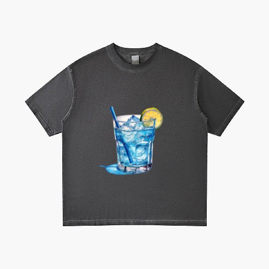 Blue Cocktail Gradient T Shirts