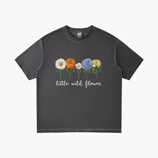 Little Wildflower Gradient T Shirts