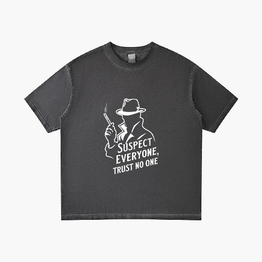 Suspect Everyone, Trust No One - Perfect Murder Gradient T Shirts