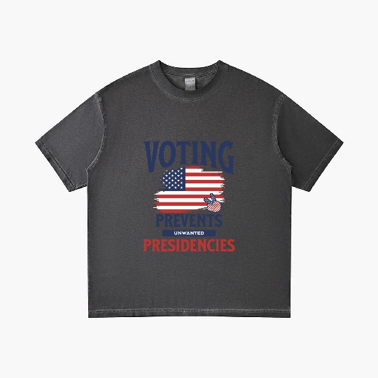 Voting Prevents Unwanted Presidencies US Election Gradient T Shirts