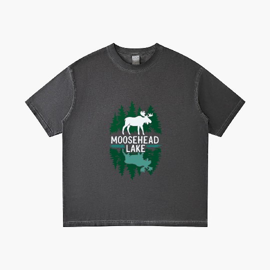 Moosehead Lake Maine. Gradient T Shirts