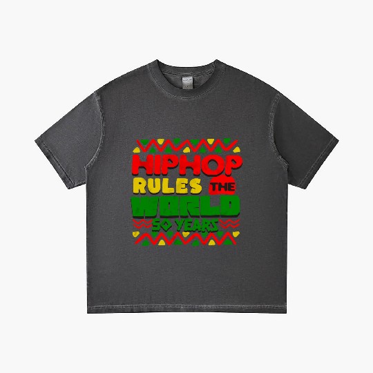 Hip Hop Rules Gradient T Shirts