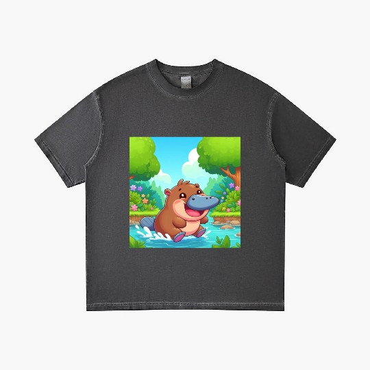 The hippo-platypus Gradient T Shirts