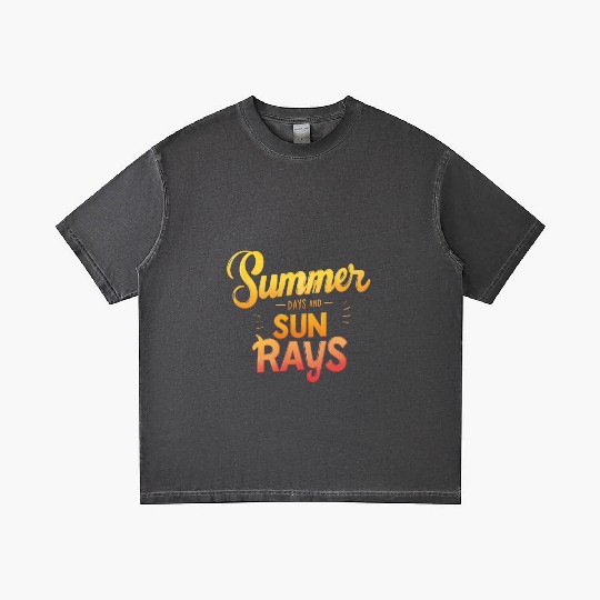 Summer Days and Sun Rays Gradient T Shirts