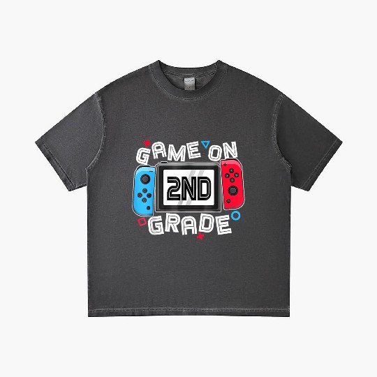 Funny Gamer Kid Boys Gradient T Shirts