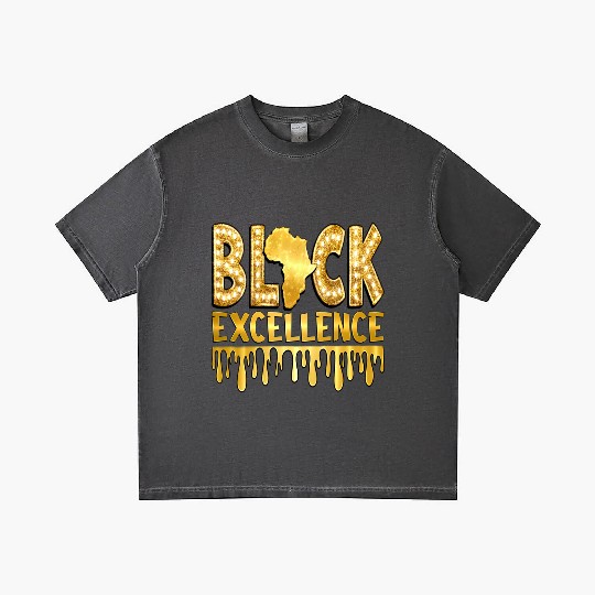 Black Excellence Gradient T Shirts