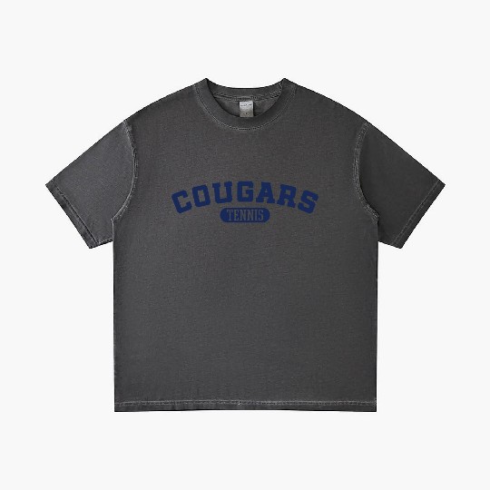 Cougars Tennis Design 2 Gradient T Shirts