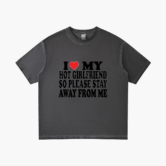 I Love My Boyfriend Gradient T Shirts | Cute Romantic Gradient T Shirts