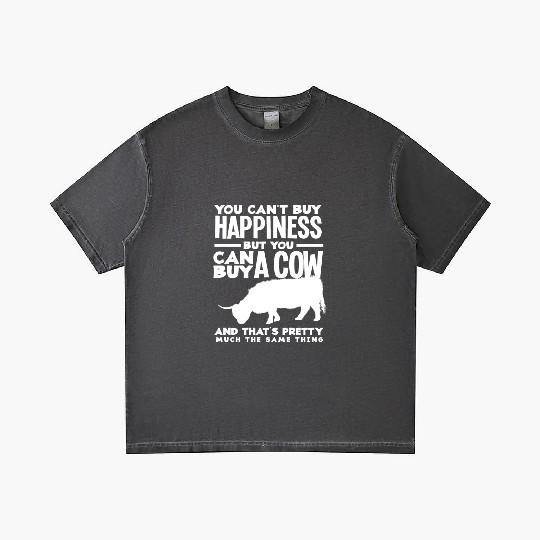 You Can't Buy Happiness But A Highland Cow Gradient T Shirts