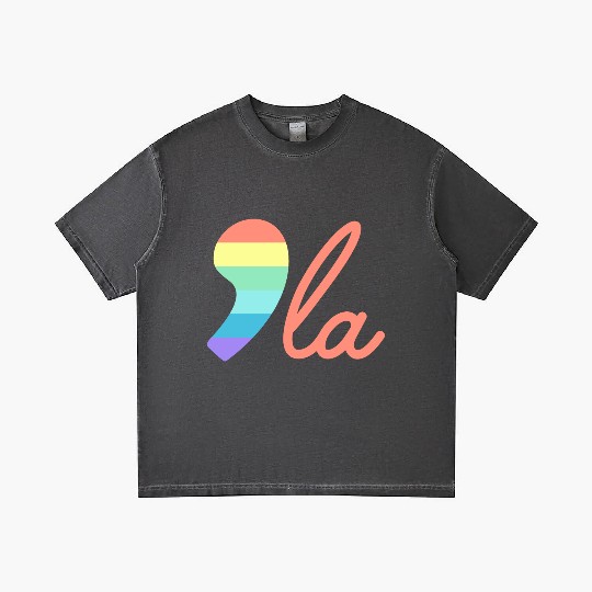 Comma La Kamala Harris Rainbow Election 2024 Gradient T Shirts