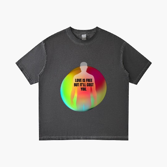 Black Neon Green Red Spiritual Chakra Gradient T Shirts