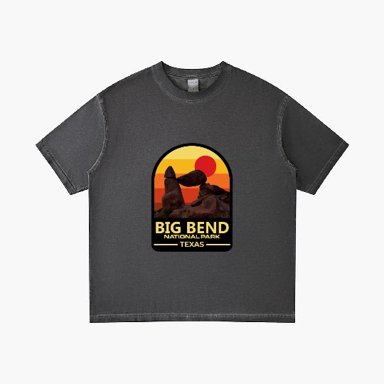big bend national park Texas united state hiking Gradient T Shirts