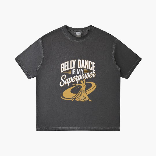 Tribal Fusion Rhythmic Dance Art For Belly Dance Gradient T Shirts