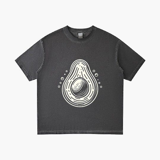 Avocado minimalist avocados design food art 7 Gradient T Shirts
