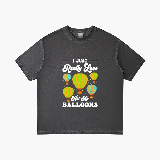 Hot Air Balloon Company Driving Adventure Gradient T Shirts