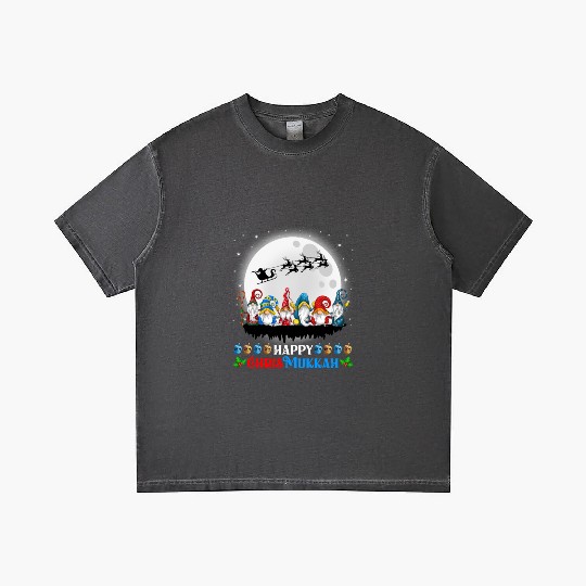 Happy Chrismukkah Gnomes Christmas Hanukkah Gradient T Shirts