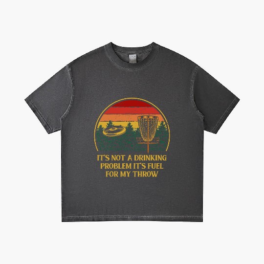 Its Fuel For My Throw Disc Golf Beer Lover Golfer Gradient T Shirts