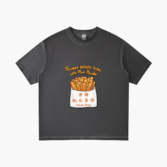 Taiwan food_ Sweet potato fries with Plum Powder Gradient T Shirts