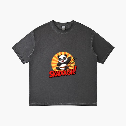 Skadoosh - I know Kung Fu Gradient T Shirts