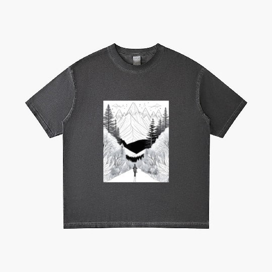 Journey into the Wilderness Gradient T Shirts