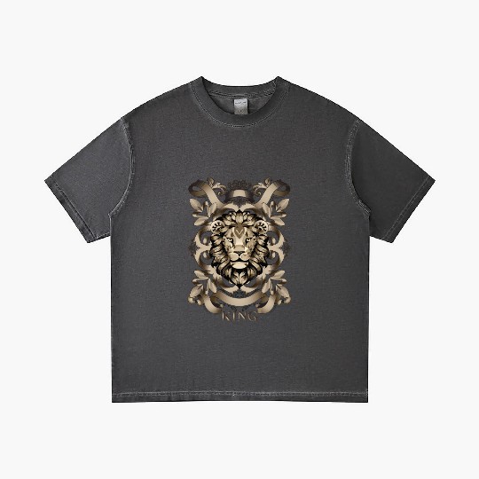 VINTAGE LION KING Gradient T Shirts