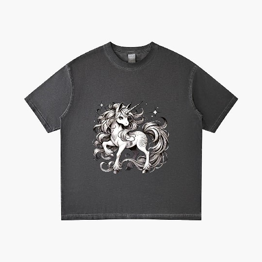 Manga Magic Unicorn Gradient T Shirts
