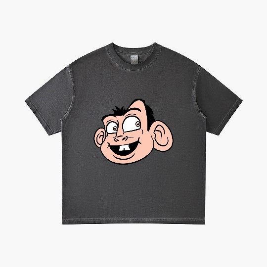 Monkey Face Sweet Cute Little Head Laughs Happy Gradient T Shirts