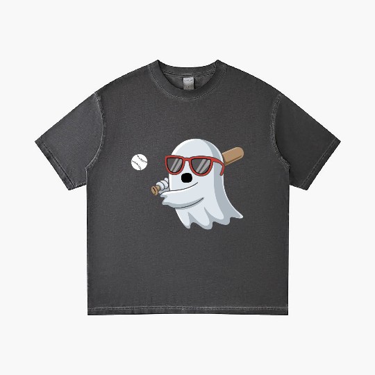 Halloween Ghost Baseball Player Gradient T Shirts