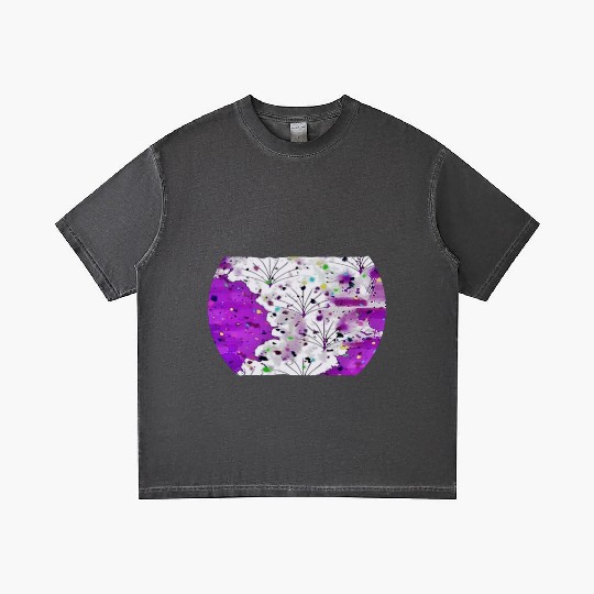 Purple Stream Gradient T Shirts