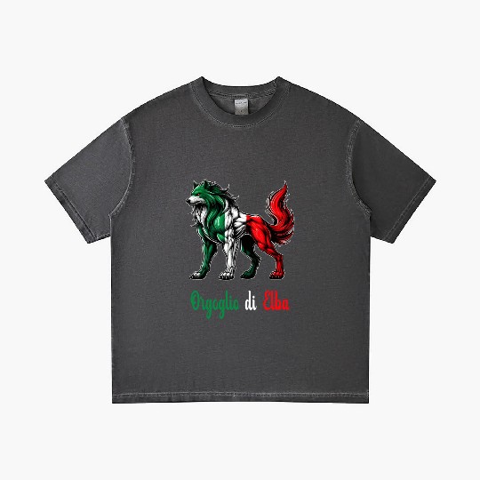 The pride of Elba Italy flag Gradient T Shirts