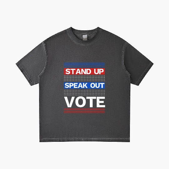 Stand Up Speak Out Vote - United States Election Gradient T Shirts