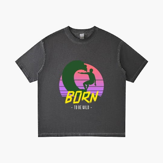 Born to Be Wild Vintage Gradient T Shirts