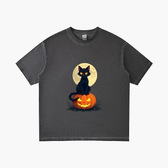 Black Cat Magic Gradient T Shirts